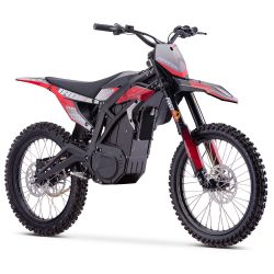 Pit bike électrique 1300w kerox E-STORM - Rouge REF drop