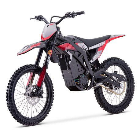 Pit bike électrique 1300w kerox E-STORM - Rouge REF drop