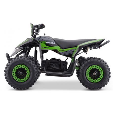 Pocket Quad Electrique CRZ 1000W E-Weely - Vert (2025)