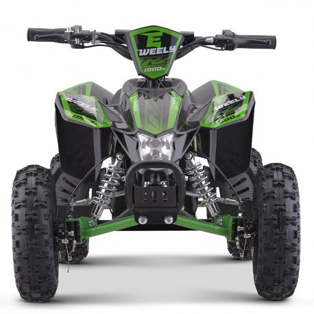 Pocket Quad elettrico CRZ 800W E-Weely - Verde