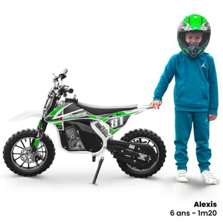 Pocket Bike électrique 500W MX Bleu