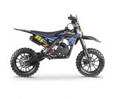 Pocket Bike MX Storm Double Pot 50cc 2T 10"/10" - Bleu