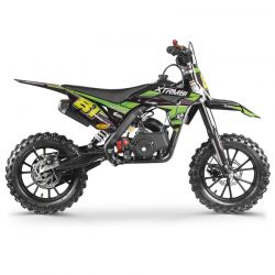 Pocket Bike MX Storm Double Pot 50cc 2T 10"/10" - Vert