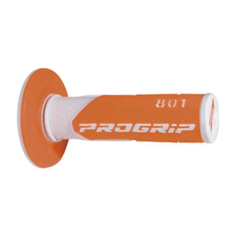 Maniglie Pro Grip - 801 - Bianco/Arancio Fluo