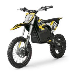 Dirt Bike électrique NRJ 1600W 12"/14" - Jaune