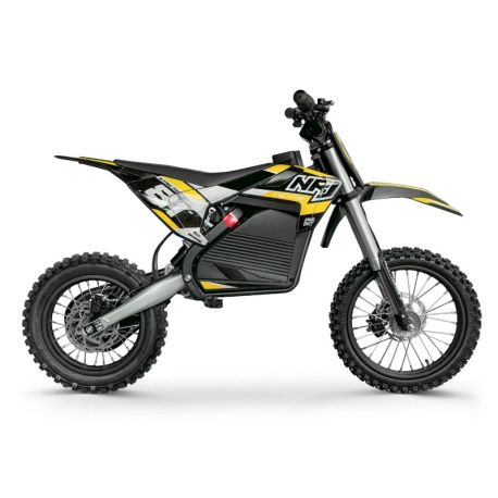 Dirt Bike électrique NRJ 1600W 12"/14" - Jaune