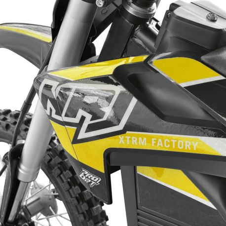 Dirt Bike électrique NRJ 1600W 12"/14" - Jaune