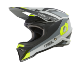 Casco da cross O'NEAL 1SRS STREAM - Nero/Giallo fluorescente