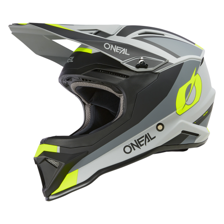 Casque Cross O'NEAL 1SRS STREAM - Noir/Jaune fluo