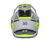 Casque Cross O'NEAL 1SRS STREAM - Noir/Jaune fluo