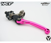 Levier d'embrayage YCF Repliable/Ajustable CNC - Rose