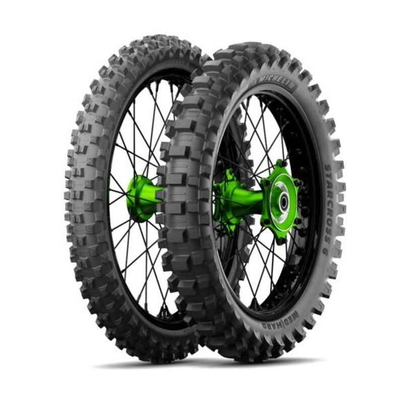 Pneu cross avant - MICHELIN STARCROSS 6 MEDIUM HARD - 21"