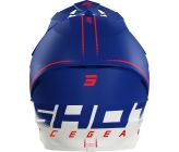 Casque Cross SHOT Furious Draw 3.0 - Navy Red