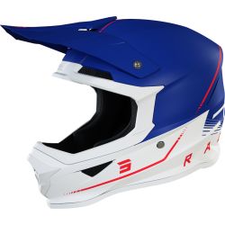 Casque Cross SHOT Furious Draw 3.0 - Navy Red