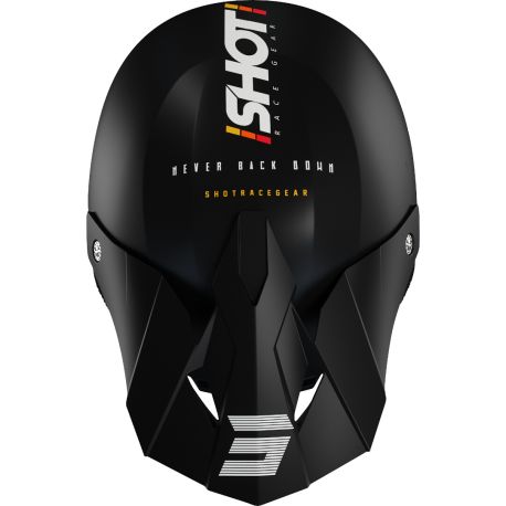 Casque Cross SHOT Furious Story - Orange