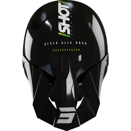 Casque Cross SHOT Furious Story - Vert