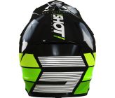 Casque Cross SHOT Furious Story - Vert