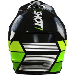 Casque Cross SHOT Furious Story - Vert