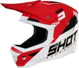 Casque Cross SHOT Furious Chase - Red