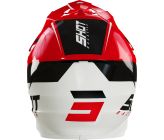 Casque Cross SHOT Furious Chase - Red