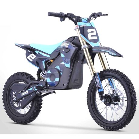 Dirt Bike électrique DIAMON - RX 2000W - 12"/14" - Bleu