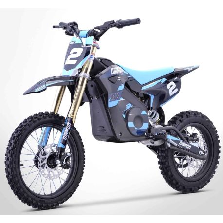 Dirt Bike électrique DIAMON - RX 2000W - 12"/14" - Bleu