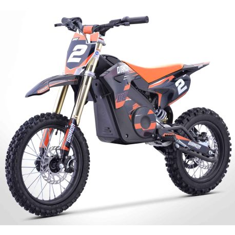 Dirt Bike Electrique DIAMON RX 2000W 12"/14" - Orange