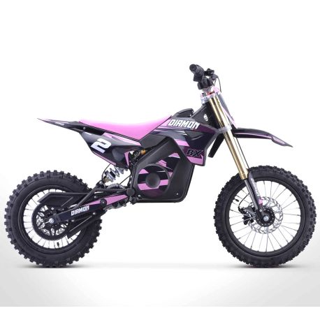 Dirt Bike elettrica DIAMON - RX 2000W - 12"/14" - Rosa