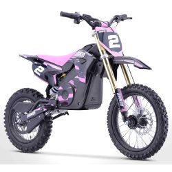 Dirt Bike électrique DIAMON - RX 2000W - 12"/14" - Rose