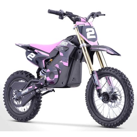 Dirt Bike électrique DIAMON - RX 2000W - 12"/14" - Rose