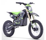 Dirt Bike électrique DIAMON - RX 2000W - 12"/14" - Vert