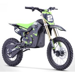 Dirt Bike électrique DIAMON - RX 2000W - 12"/14" - Vert