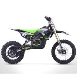 Dirt Bike électrique DIAMON - RX 2000W - 12"/14" - Vert