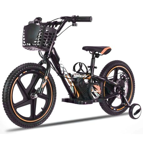 Draisienne électrique - PROBIKE - 16" 24V 250Watts - Orange