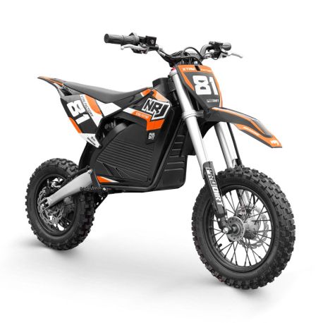 Dirt Bike électrique NRJ 1000W 10"/12" - Orange