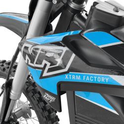 Dirt Bike électrique - NRJ 1000W - 10"/12" - Bleu