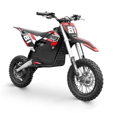 Dirt Bike elettrica NRJ 2000W 12"/14" - Rosso