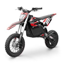 Dirt Bike électrique NRJ 1000W 10"/12" - Rouge