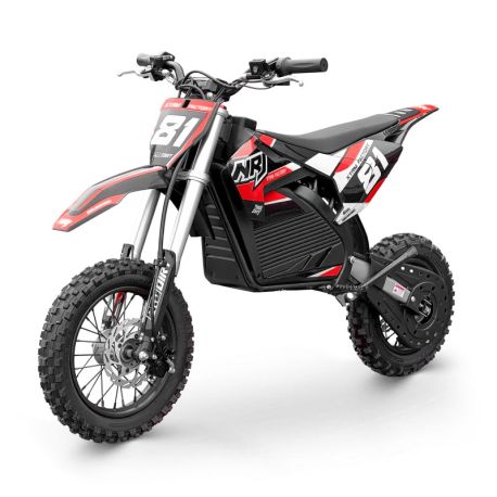 Dirt Bike électrique - NRJ 1000W - 10"/12" - Rouge