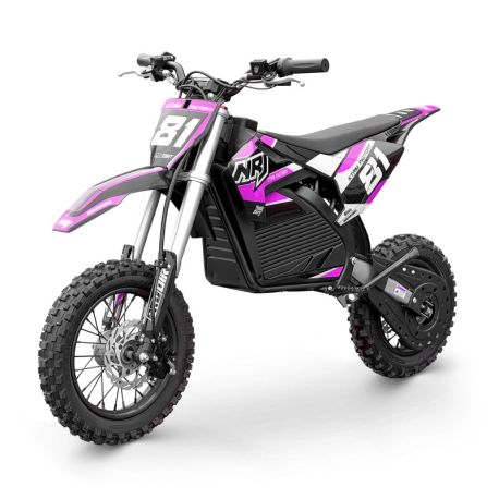 Dirt Bike électrique - NRJ 1000W - 10"/12" - Rose