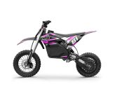 Dirt Bike électrique - NRJ 1000W - 10"/12" - Rose