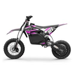 Dirt Bike électrique - NRJ 1000W - 10"/12" - Rose