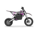 Dirt Bike électrique - NRJ 1000W - 10"/12" - Rose