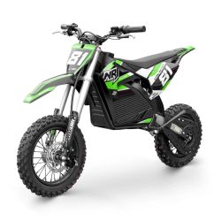 Dirt Bike électrique - NRJ 1000W - 10"/12" - Vert