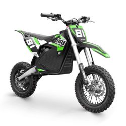 Dirt Bike électrique - NRJ 1000W - 10"/12" - Vert