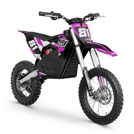 Dirt Bike électrique NRJ 1600W 12"/14" - Rose