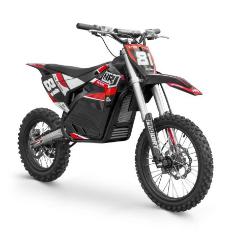 Dirt Bike électrique - NRJ 5000W - 14"/17" - Rosso