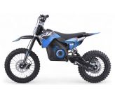 Pit Bike électrique - CRZ 1800W 48V - E-Cross 12"/14" - Bleu