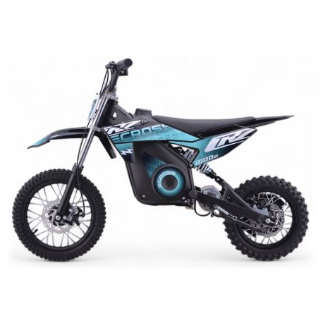 Pit Bike Électrique CRZ 1000W 36V E-Cross 10"/12" - Vert