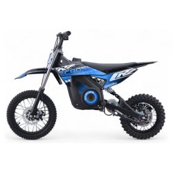 Pit Bike électrique - CRZ 1000W 36V - E-Cross 10"/12" - Bleu